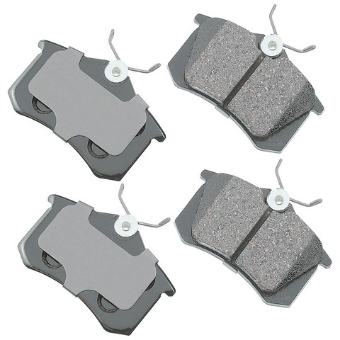 Akebono EURO Disc Brake Pad Set P/N:EUR340