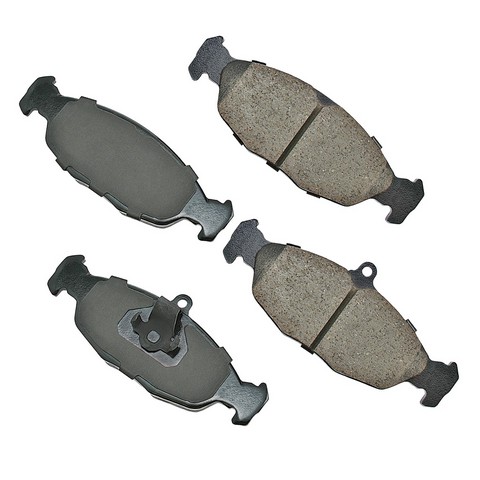 Disc Brake Pad Set-Euro Ultra Premium Ceramic Pads Akebono EUR688A