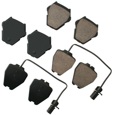 Akebono EURO Disc Brake Pad Set P/N:EUR912