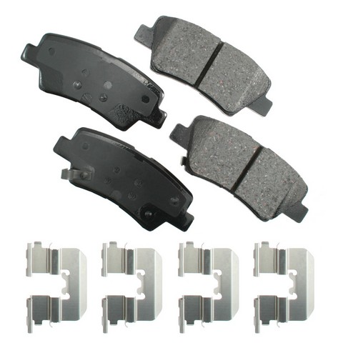 Akebono ProACT Disc Brake Pad Set P/N:ACT1445