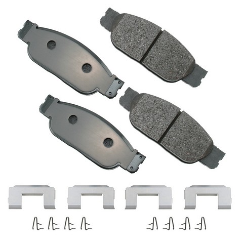 Akebono EURO Disc Brake Pad Set P/N:EUR805