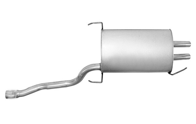 Exhaust Muffler Ansa HD20707