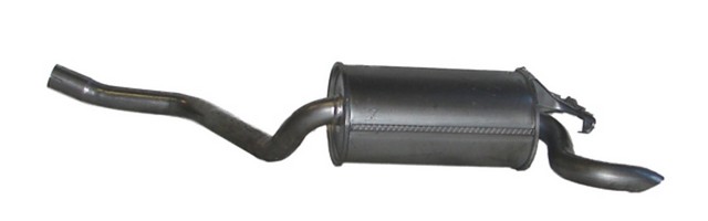 Exhaust Muffler-2.3 Ansa ME4717 fits 1984 Mercedes 190E