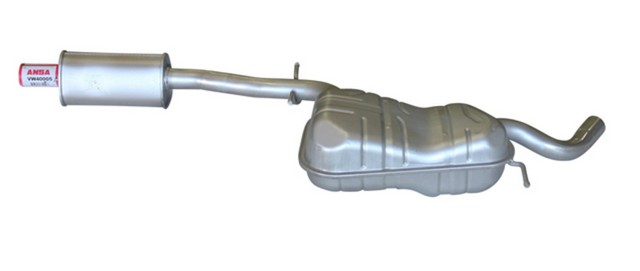 Exhaust Muffler Ansa VW40005 fits 2006 VW Rabbit