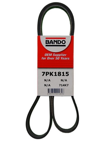 Accessory Drive Belt Bando 7PK1815 fits 12-15 Honda Crosstour 2.4L-L4