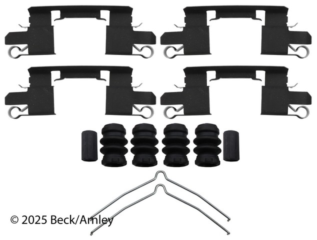 Disc Brake Hardware Kit fits 2009-2012 Suzuki Equator  BECK/ARNLEY
