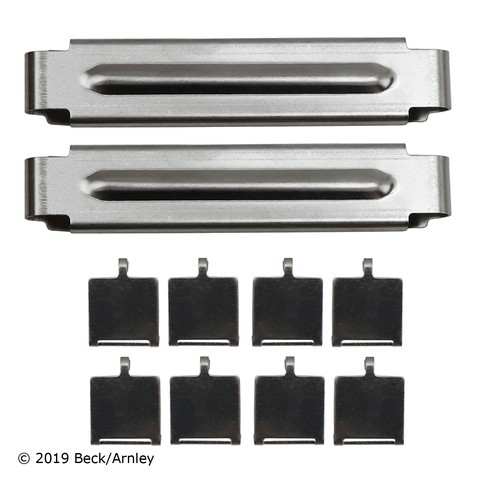 Disc Brake Hardware Kit fits 2017-2020 Audi A4 Quattro TTS Quattro A5 Quattro  B