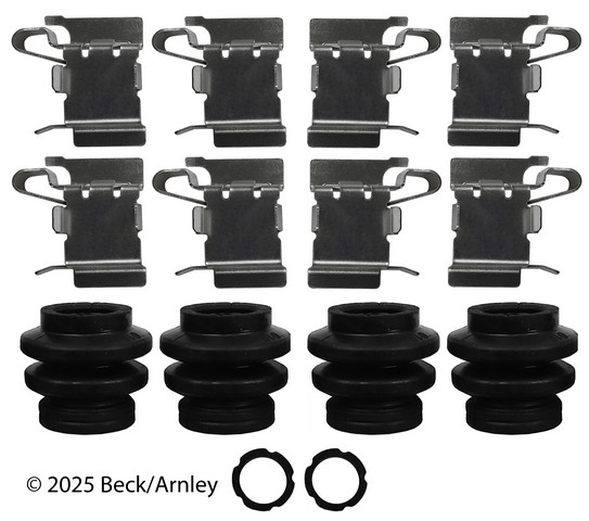 Disc Brake Hardware Kit Beck/Arnley 084-2255