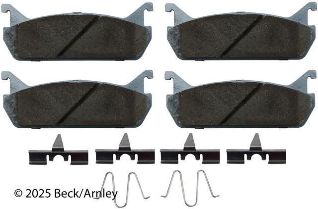Disc Brake Pad and Hardware Kit fits 1991-1994 Mercury Tracer  BECK/ARNLEY