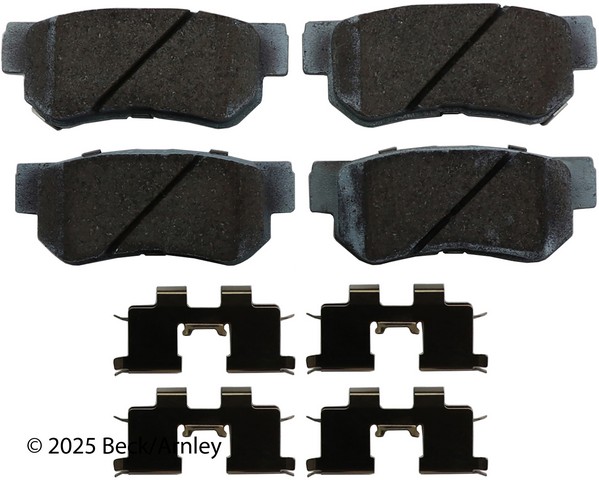 Disc Brake Pad and Hardware Kit fits 2001-2010 Kia Optima Sportage Amanti  BECK/