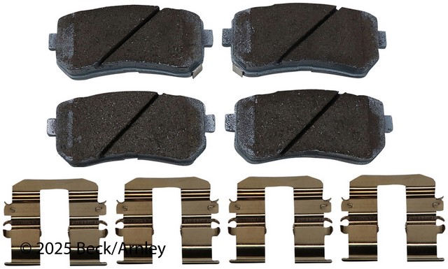 Disc Brake Pad and Hardware Kit fits 2017-2018 Kia Optima  BECK/ARNLEY