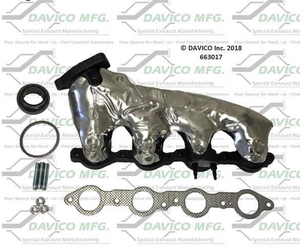 Exhaust Manifold Left Davico 663017