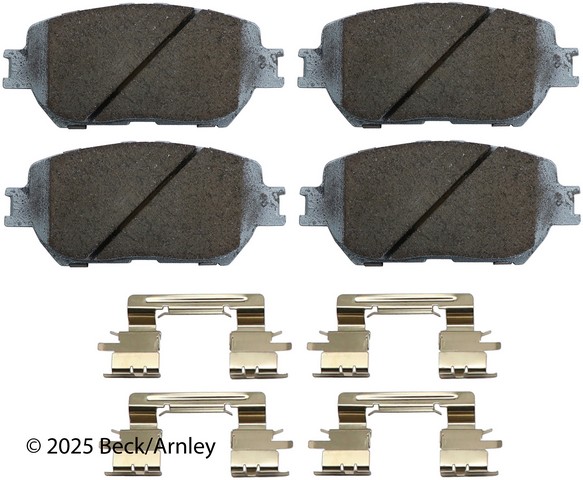 Beck/Arnley Disc Brake Pad Set P/N:085-6657