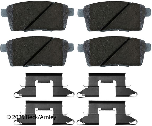 Beck/Arnley Disc Brake Pad Set P/N:085-6749