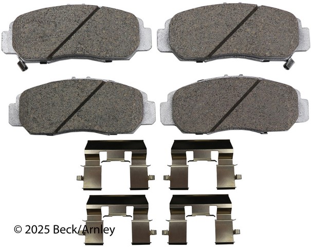 Beck/Arnley Disc Brake Pad Set P/N:085-6757