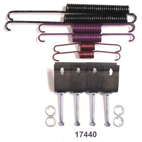 Better Brake Parts Drum Brake Hardware Kit P/N:17440K
