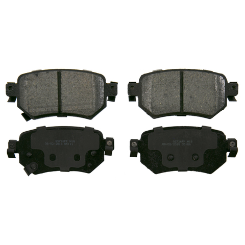 Wagner Brake Disc Brake Pad Set P/N:ZD1874