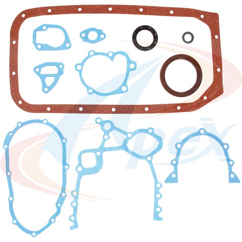 Engine Conversion Gasket Set Apex Automobile Parts fits 1984 Toyota Van 2.0L-L4