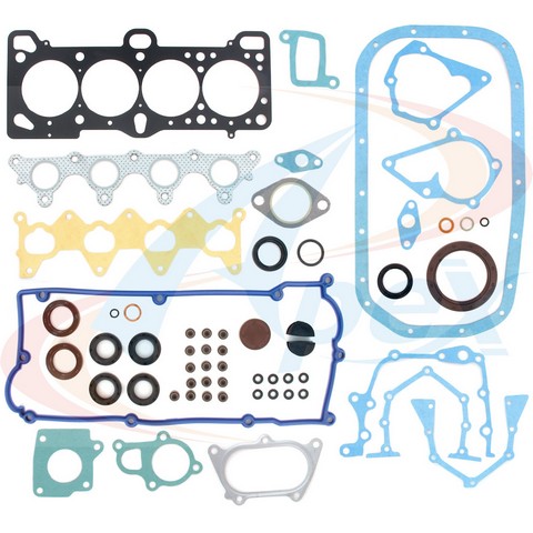 Engine Gasket Set Apex Automobile Parts AFS2040 fits 2001 Hyundai Accent 1.6L-L4