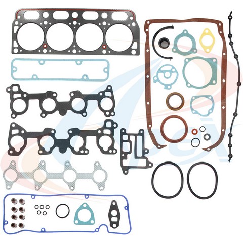 Engine Gasket Set-VIN: 1, OHV Apex Automobile Parts AFS3037