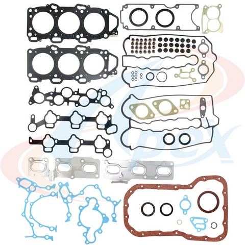 Engine Gasket Set-S, DOHC Apex Automobile Parts fits 1990 Mazda 929 3.0L-V6