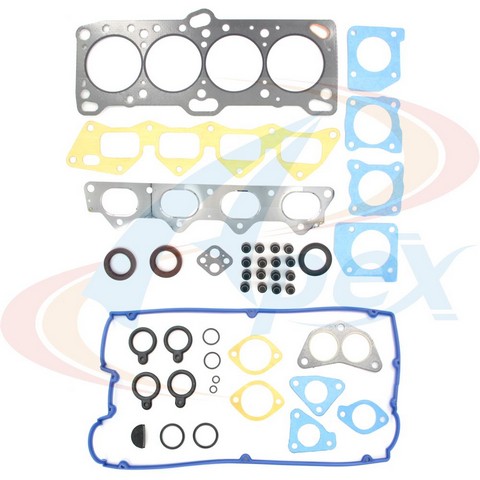 Engine Cylinder Head Gasket Set fits 1989-1990 Plymouth Colt  APEX AUTOMOBILE PA