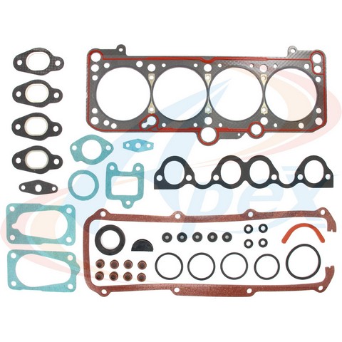Engine Cylinder Head Gasket Set fits 1983-1993 Volkswagen Cabriolet Jetta Golf