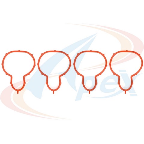 Engine Intake Manifold Gasket Set-VIN: 3, DOHC Apex Automobile Parts AMS4660