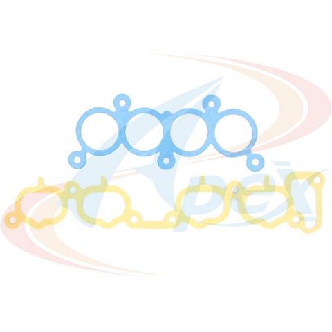 Engine Intake Manifold Gasket Set AMS5110 fits 1989 Nissan 240SX 2.4L-L4