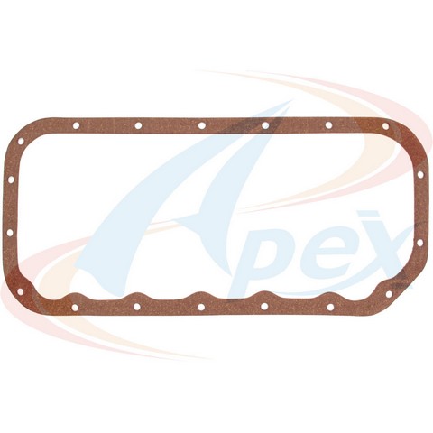 Engine Oil Pan Gasket Set Apex Automobile Parts fits 1988 Pontiac LeMans 1.6L-L4