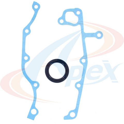 Engine Timing Cover Gasket Set Apex Automobile Parts fits 1977 Mazda GLC 1.3L-L4