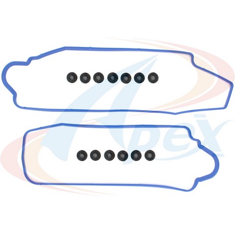 Engine Valve Cover Gasket Set Apex Automobile Parts fits 1988 Subaru XT 2.7L-H6