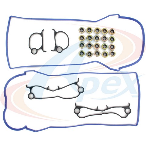 Engine Valve Cover Gasket Set Apex Automobile Parts fits 1992 Subaru SVX 3.3L-H6