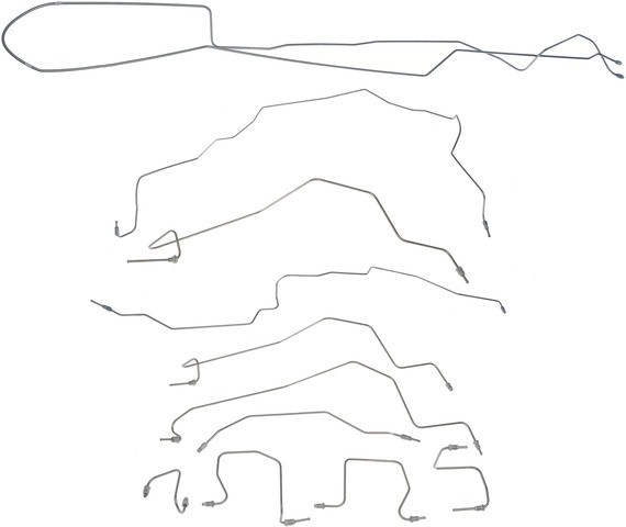 Brake Hydraulic Line Kit fits 2000-2001 Dodge Ram 2500  DORMAN OE SOLUTIONS