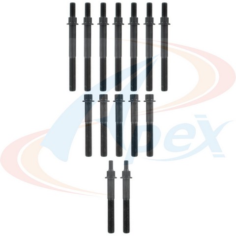 APEX Automobile Parts Inc Engine Cylinder Head Bolt Set P/N:AHB271