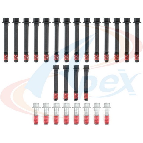 APEX Automobile Parts Inc Engine Cylinder Head Bolt Set P/N:AHB322