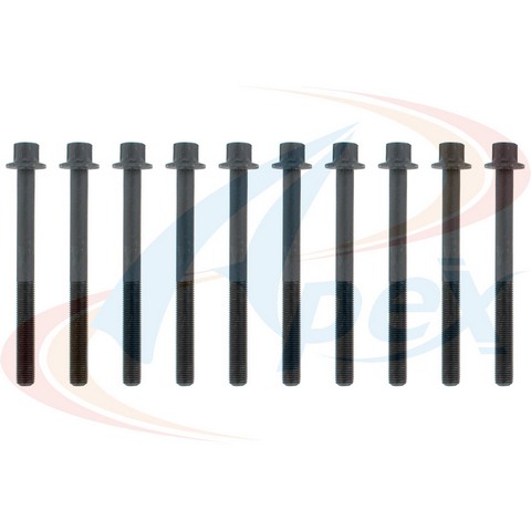 Engine Cylinder Head Bolt Set Apex Automobile Parts AHB556
