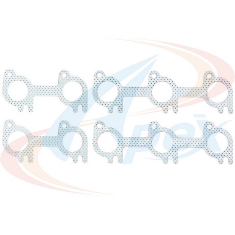 Exhaust Manifold Gasket Set fits 1997-2016 Ford E-350 Super Duty F53 E-350 Econo