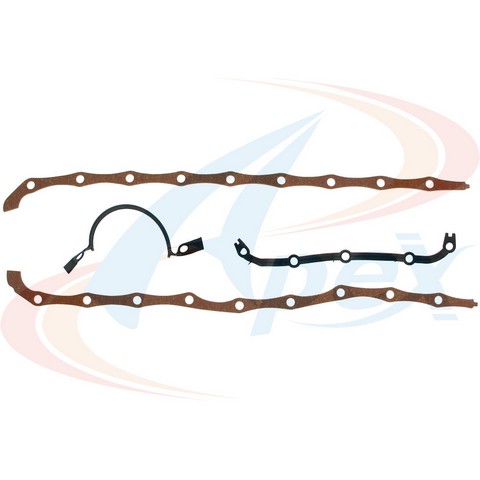 APEX Automobile Parts Inc Engine Oil Pan Gasket Set P/N:AOP487