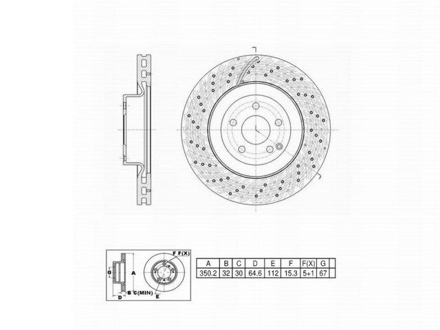 FVP Brake Drums & Rotors Disc Brake Rotor P/N:6621177DR