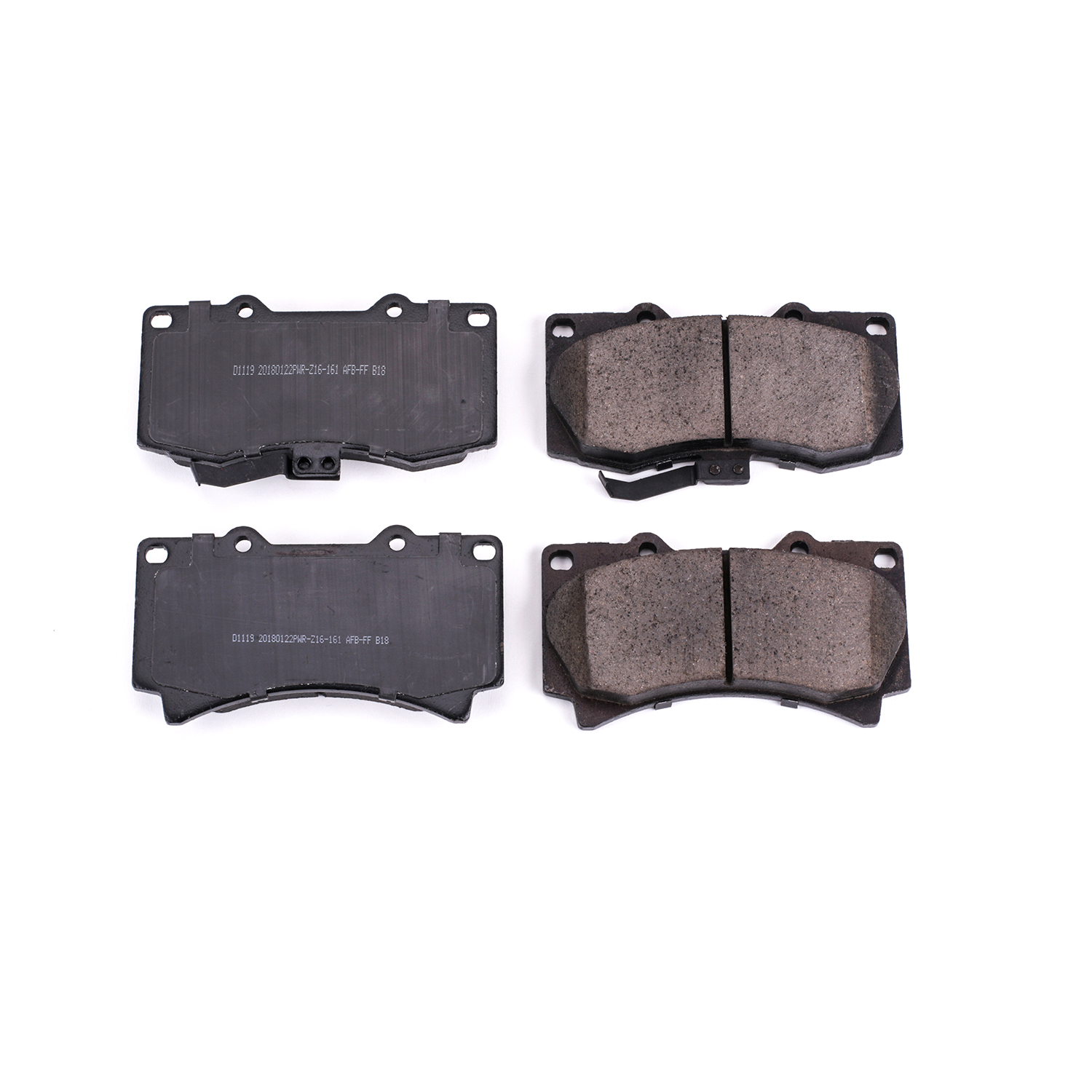 Disc Brake Pad Set fits 2006-2010 Hummer H3 H3T H3,H3T  POWER STOP