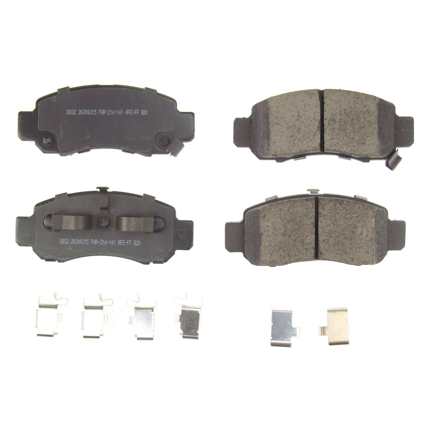 Disc Brake Pad and Hardware Kit fits 2000-2006 Honda Insight  POWER STOP