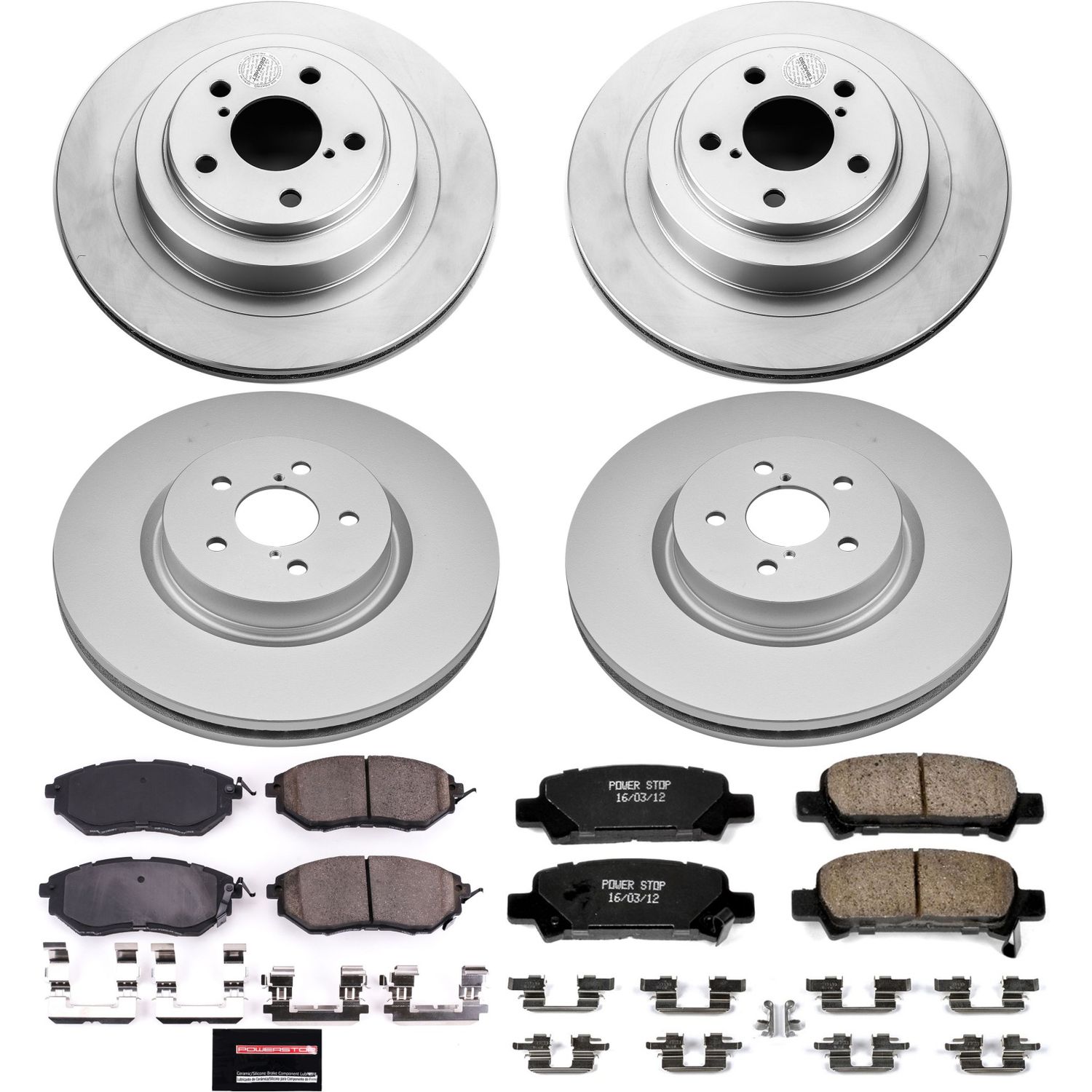 PowerStop Disc Brake Kit P/N:CRK286