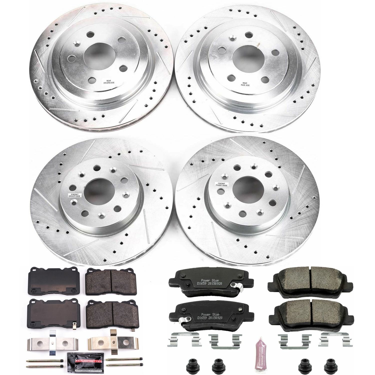 PowerStop Disc Brake Kit P/N:K7000