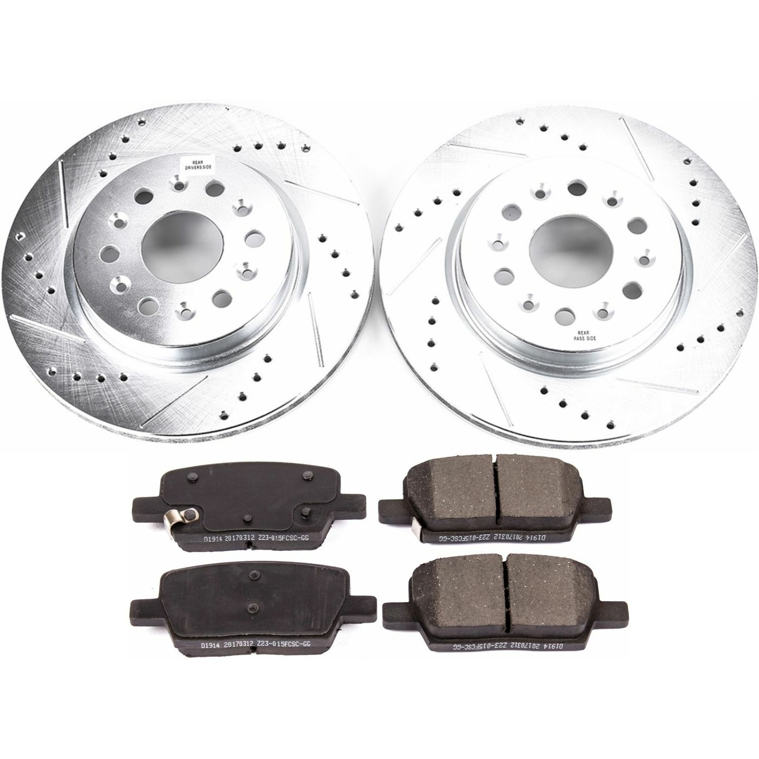 PowerStop Disc Brake Kit P/N:K7411