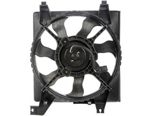 Engine Cooling Fan Assembly fits 2006-2010 Hyundai Accent  DORMAN OE SOLUTIONS