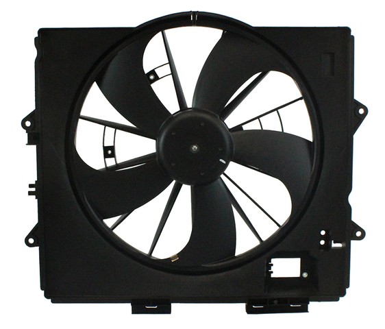 Agility Autoparts Dual Radiator and Condenser Fan Assembly P/N:6010030