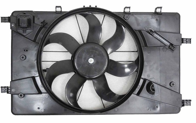 Agility Autoparts Dual Radiator and Condenser Fan Assembly P/N:6010031