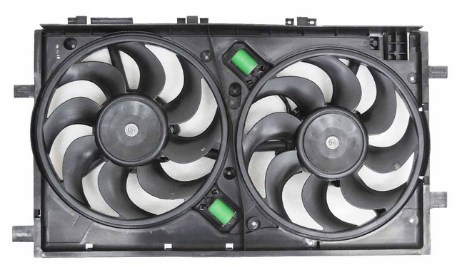 Agility Autoparts Dual Radiator and Condenser Fan Assembly P/N:6010037