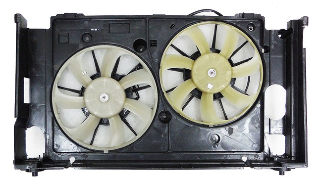 Agility Autoparts Dual Radiator and Condenser Fan Assembly P/N:6010077